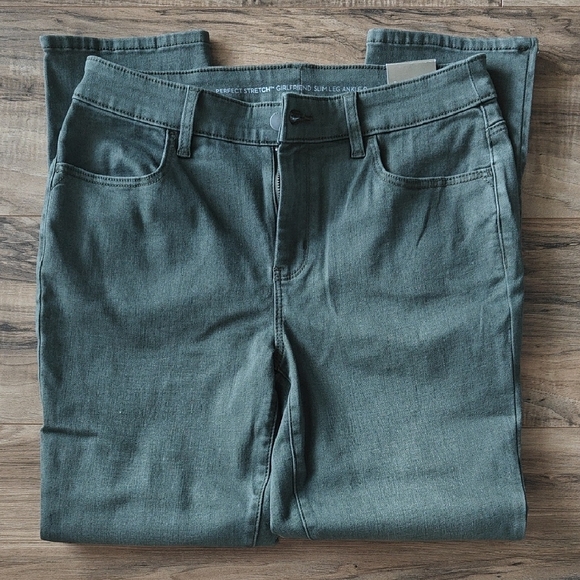 Chico's Denim - NWT Olive Ankle Zip Jeans